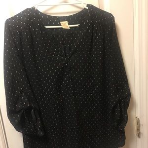 Faded Glory Women’s Black Shirt